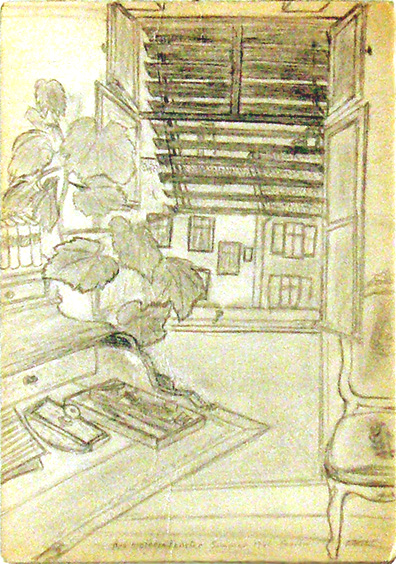 «Aus meinem Fenster», 1962