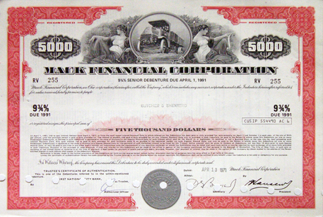 «Mack Financial Corporation 1971»